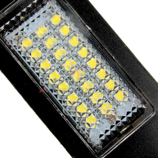 Upgrade your BMW license plate lights with these bright 24-SMD LEDs powered by Epistar Chip known for reliable and long-lasting lighting performance (Image 2)