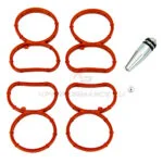 Intake manifold blanking plug for the first-generation BMW N47 and N47S engines made from high-quality aluminum