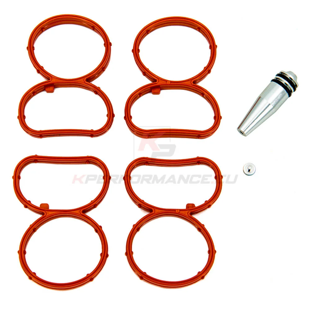 Intake manifold blanking plug for the first-generation BMW N47 and N47S engines made from high-quality aluminum