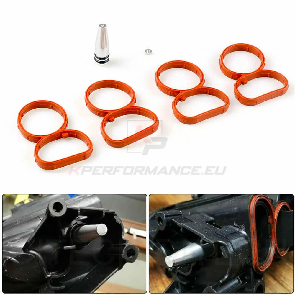 Intake manifold blanking plug for the first-generation BMW N47 and N47S engines made from high-quality aluminum
