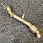 High-quality downpipe for BMW E87 118d 120d with M47N2 (M47TU2) engine