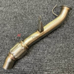 High-quality downpipe for BMW E90 E91 318d 320d with M47N2 (M47TU2) engine (Image 4)