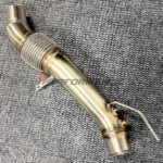 High-quality downpipe for BMW E90 E91 318d 320d with M47N2 (M47TU2) engine