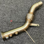 High-quality downpipe for BMW F06 F12 F13 640d 640dX models with N57Z engine (Image 4)