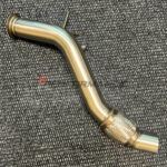 High-quality Catless Downpipe for BMW F32 F33 F36 418d 420d 420dX 425d models with N47N and N47S1 engines (Image 2)