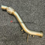 High-quality Catless Downpipe for BMW F22 F23 218d 220d 225d models with N47N and N47S1 engines (Image 3)