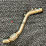 High-quality Catless Downpipe for BMW F32 F33 F36 418d 420d 420dX 425d models with N47N and N47S1 engines (Image 3)