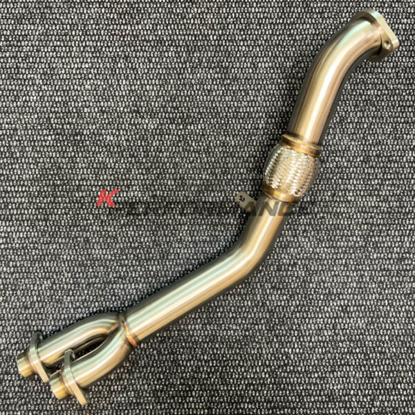 High-quality Catless Downpipe for BMW E39 525d and 530d models with M57 engine (Image 2)