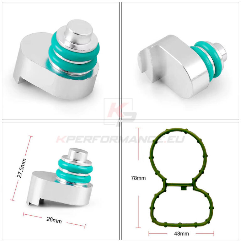 BMW B57, B57O, B57T Intake Manifold Plug - Swirl Flap Delete Kit ...