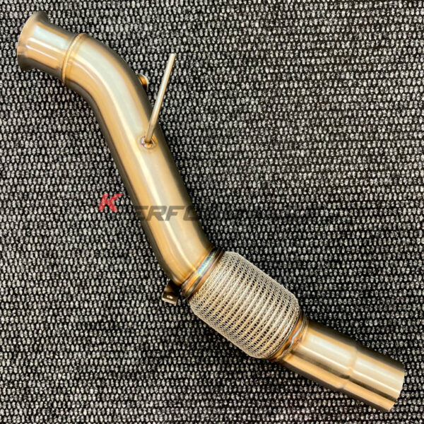 High-quality 3-inch downpipe for BMW E60 535d and E61 535d pre-facelift models equipped with the M57N (M57TU) engine