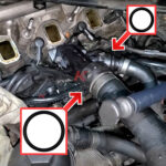 These coolant flange O-rings are a well-known weak spot on BMW M47 and M57 engines