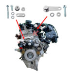 Complete BMW EGR Valve And Cooler Delete Kit designed for BMW B47 engine