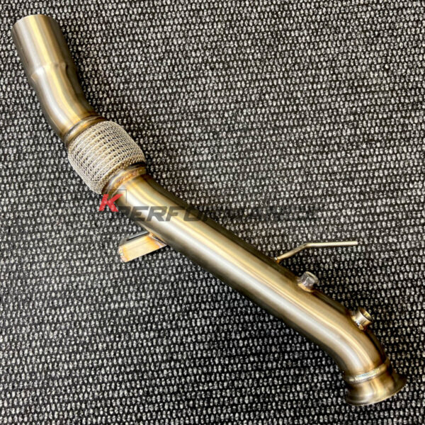 High-quality downpipe for BMW E60 535d and E61 535d pre-facelift models equipped with the M57N (M57TU) engine