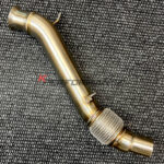 High-quality 3" downpipe for BMW E60 E61 520d with N47 engine