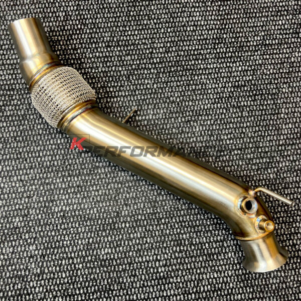 High-quality 3" downpipe for BMW E60 E61 520d with N47 engine