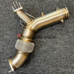 High-quality downpipe for BMW X5 G05 X6 G06 X7 G07 30dX models with B57 engine
