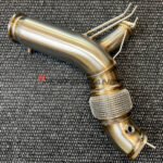 High-quality downpipe for BMW X5 G05 X6 G06 X7 G07 30dX models with B57 engine