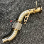 High-quality downpipe for BMW X3 E83 3.0d/3.0xd with M57N2 (M57TU2) engine