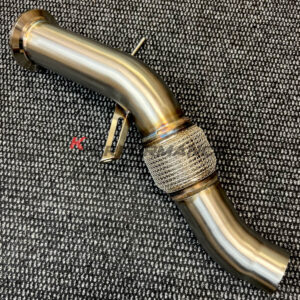 High-quality downpipe for BMW E63 E64 635d with M57N2 (M57TU2) engine