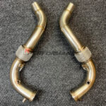 High-quality downpipe for BMW X5 F15 50iX and X6 F16 50iX models with N63N (N63TU) engine