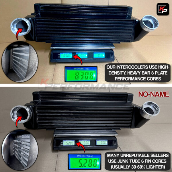 KPerformance™ Front Mount Intercooler for BMW F07 F10 F11 518d 520d 520dX models with N47N and B47 engines