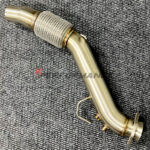 High-quality downpipe for BMW E60 E61 525d 530d pre-facelift models with M57N (M57TU) engine