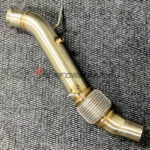 High-quality Catless Downpipe for BMW F22 F23 218d 220d 225d models with N47N and N47S1 engines
