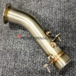 High-quality downpipe for BMW F30 F31 F34 335i 335iX models with N55 engine (PWG)
